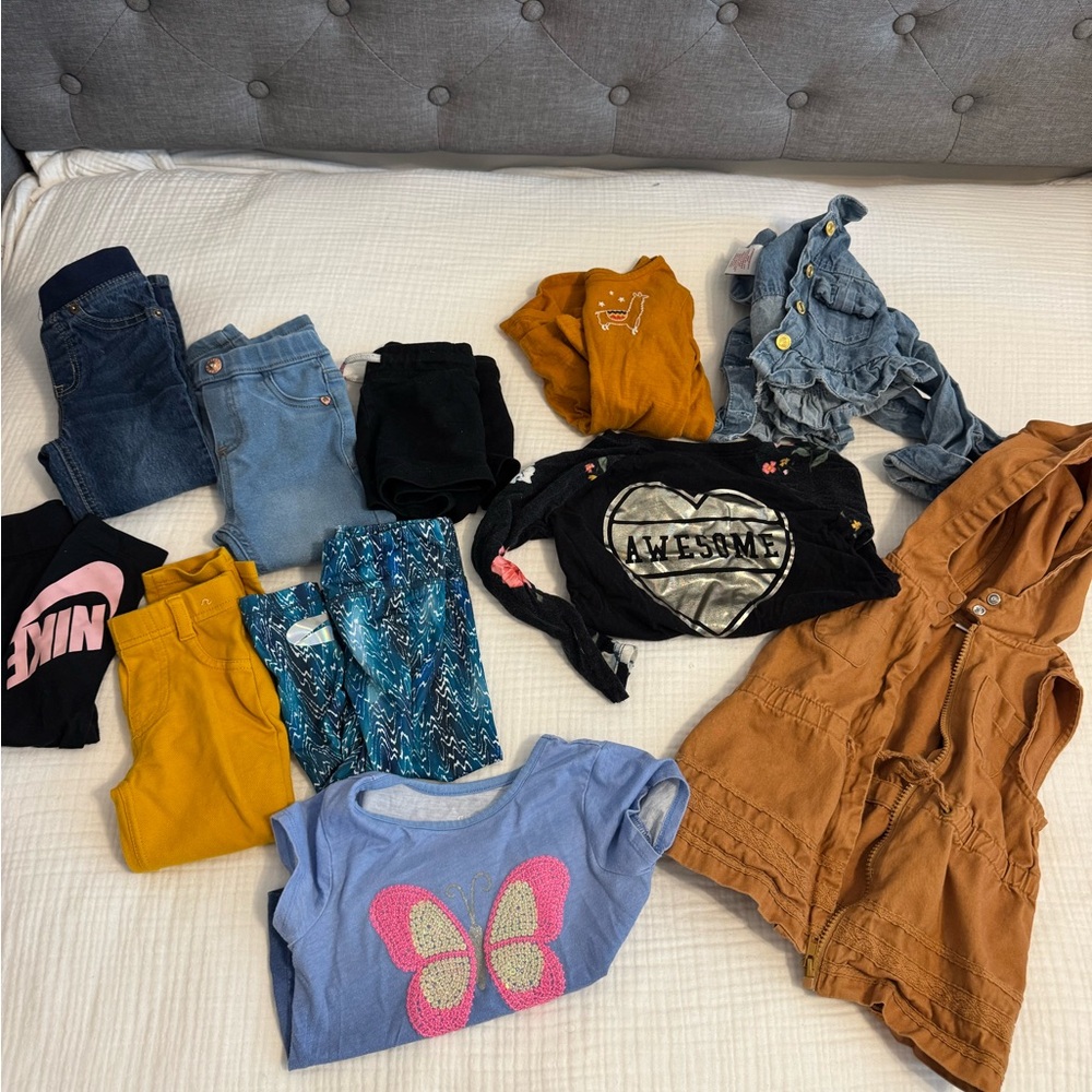 Colorful 3T girls Clothing Bundle